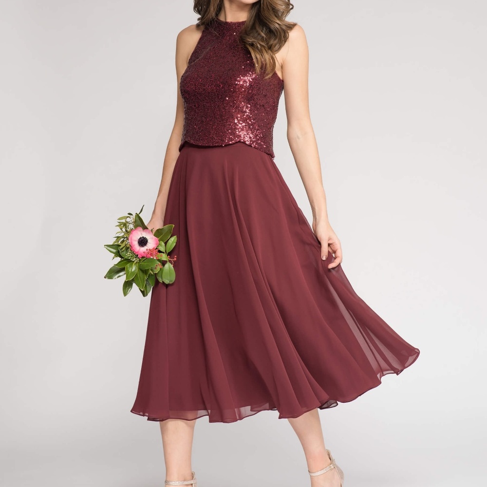 Chiffon Midi Skirt by Love Tanya